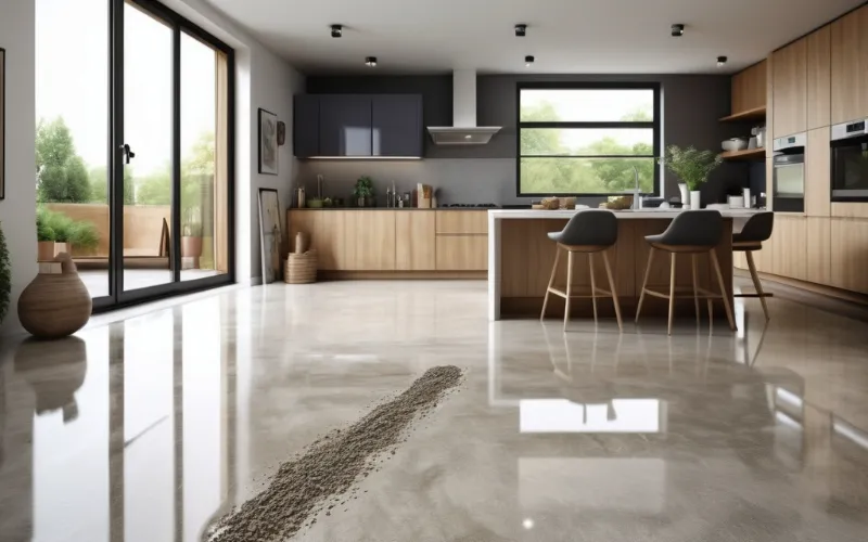 The purpose
of screed in homes.